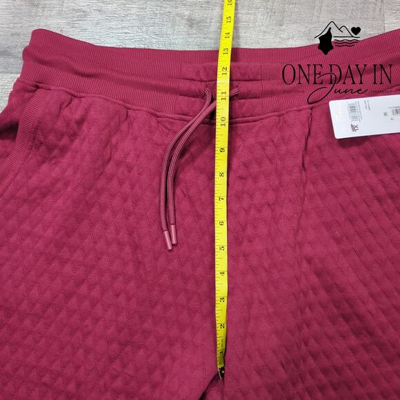 Yogalicious Quilted Jogger Sweatpants Size XL - Picture 4 of 6